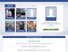 Tablet Screenshot of hackfacebookaccounts.net
